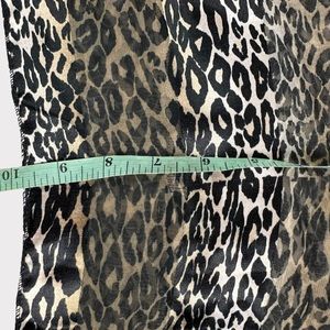 Leopard printed scarf